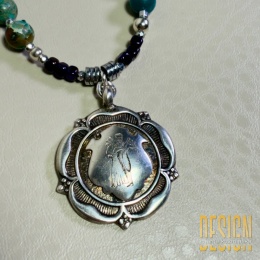 Naszyjnik Kolekcja Meksykańska z naturalnych kamieni i srebra 925 | Kuźmińska Design