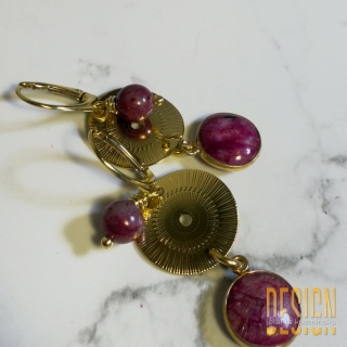 Kolczyki Ruby Gold