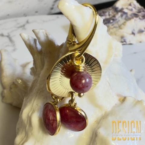 Kolczyki Ruby Gold
