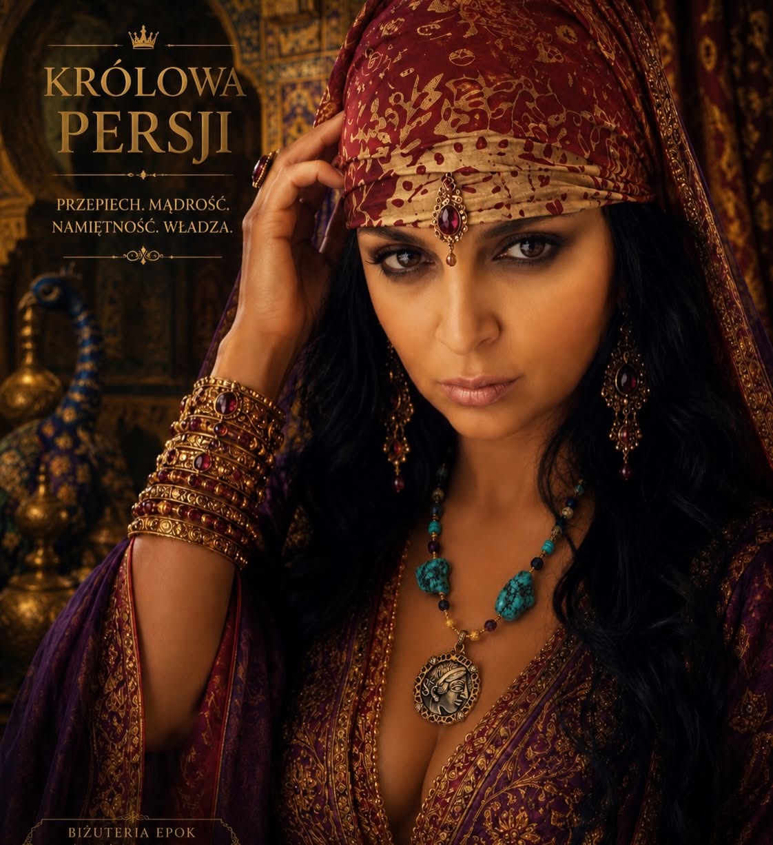 Królowa Persji – turkus, kamień królów i inspiracja kolekcji Biżuteria Epok